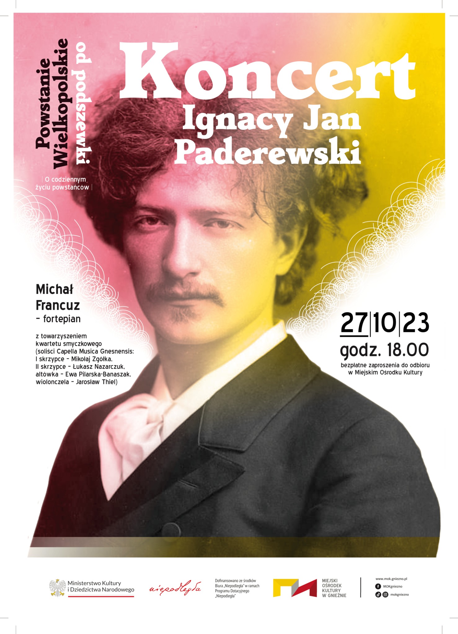 Ignacy Jan Paderewski, Juliusz Zarębski 